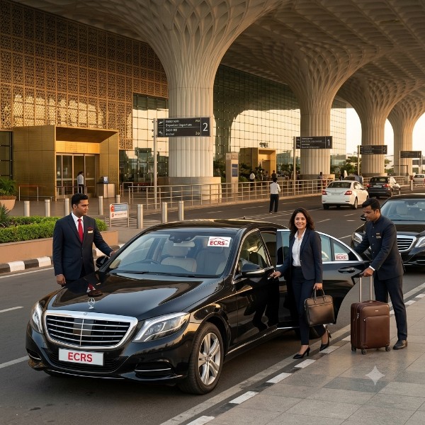 Airport transfer vehicle in Mumbai